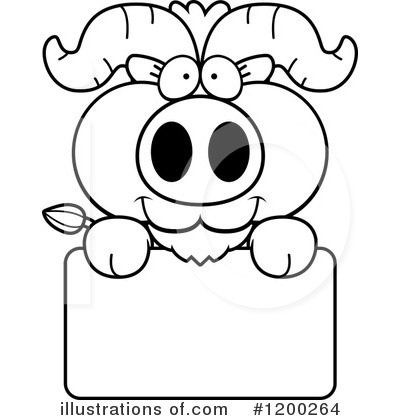 Royalty-Free (RF) Ox Clipart Illustration by Cory Thoman - Stock Sample #1200264