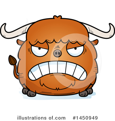 Royalty-Free (RF) Ox Clipart Illustration by Cory Thoman - Stock Sample #1450949