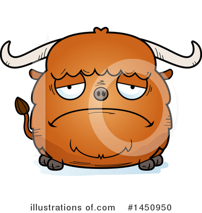 Royalty-Free (RF) Ox Clipart Illustration by Cory Thoman - Stock Sample #1450950