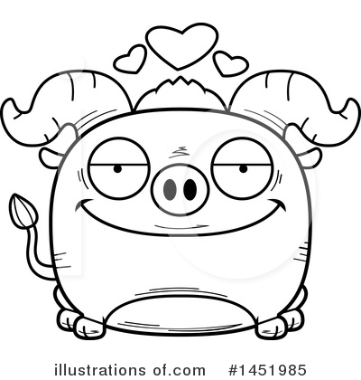 Royalty-Free (RF) Ox Clipart Illustration by Cory Thoman - Stock Sample #1451985