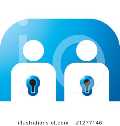 Royalty-Free (RF) Padlock Clipart Illustration by Lal Perera - Stock Sample #1277146