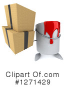 Paint Can Clipart #1271429 by Julos