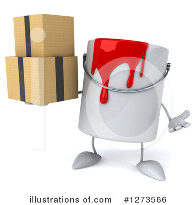 Paint Can Clipart #1273566 by Julos