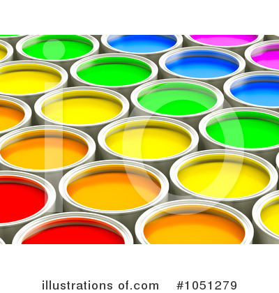 Royalty-Free (RF) Paint Clipart Illustration by ShazamImages - Stock Sample #1051279