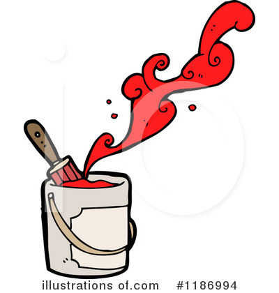 Royalty-Free (RF) Paint Clipart Illustration by lineartestpilot - Stock Sample #1186994