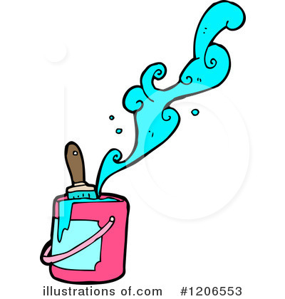 Royalty-Free (RF) Paint Clipart Illustration by lineartestpilot - Stock Sample #1206553