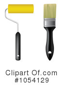 Paintbrush Clipart #1054129 by vectorace