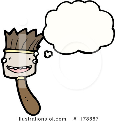 Royalty-Free (RF) Paintbrush Clipart Illustration by lineartestpilot - Stock Sample #1178887