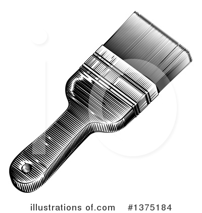 Royalty-Free (RF) Paintbrush Clipart Illustration by AtStockIllustration - Stock Sample #1375184