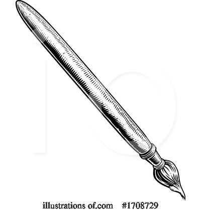 Royalty-Free (RF) Paintbrush Clipart Illustration by AtStockIllustration - Stock Sample #1708729