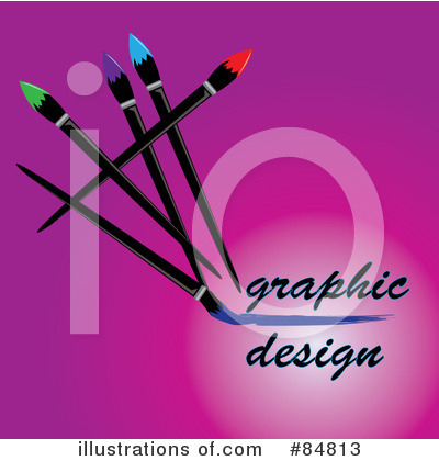 Royalty-Free (RF) Paintbrush Clipart Illustration by Pams Clipart - Stock Sample #84813