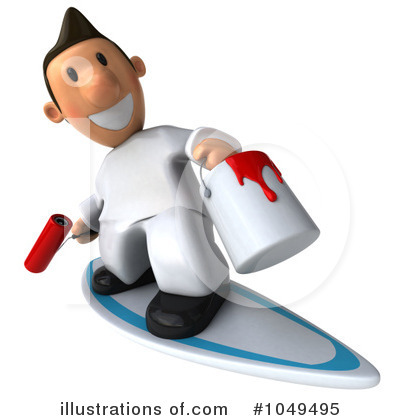 Painter Clipart #1049495 by Julos