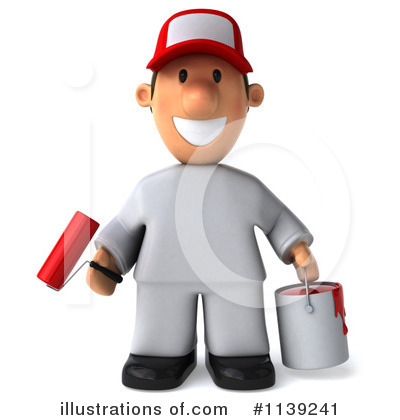 Painter Clipart #1139241 by Julos