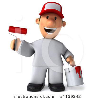 Painter Clipart #1139242 by Julos