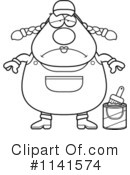 Painter Clipart #1141574 by Cory Thoman