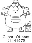 Painter Clipart #1141575 by Cory Thoman