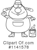 Painter Clipart #1141578 by Cory Thoman