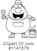 Painter Clipart #1141579 by Cory Thoman