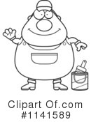 Painter Clipart #1141589 by Cory Thoman