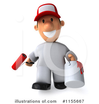 Painter Clipart #1155667 by Julos