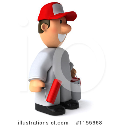 Painter Clipart #1155668 by Julos