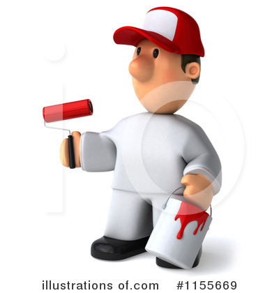 Painter Clipart #1155669 by Julos