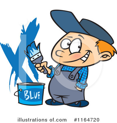 Painter Clipart #1164720 by toonaday
