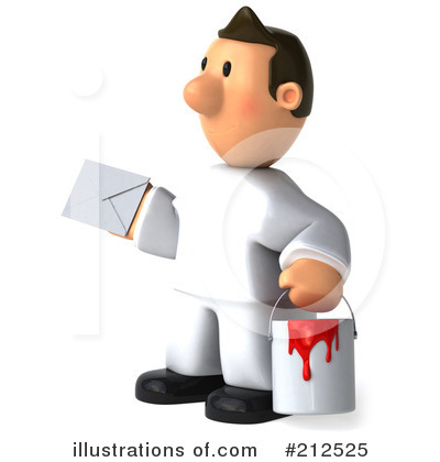Painter Clipart #212525 by Julos