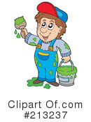 Painter Clipart #213237 by visekart