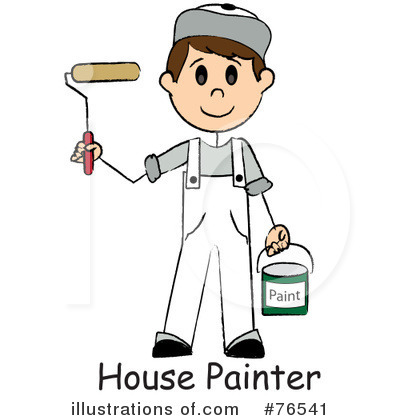 Painter Clipart #76541 by Pams Clipart