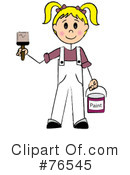 Painter Clipart #76545 by Pams Clipart