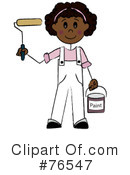 Painter Clipart #76547 by Pams Clipart