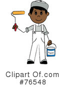 Painter Clipart #76548 by Pams Clipart