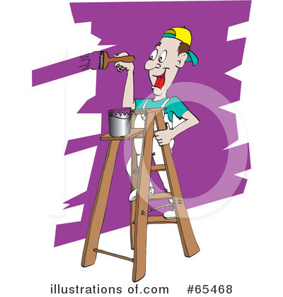 Royalty-Free (RF) Painting Clipart Illustration by Dennis Holmes Designs - Stock Sample #65468