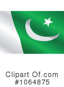Pakistan Flag Clipart #1064875 by Vector Tradition SM