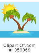 Palm Tree Clipart #1059069 by Hit Toon
