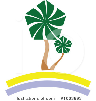 Royalty-Free (RF) Palm Tree Clipart Illustration by Vector Tradition SM - Stock Sample #1063893
