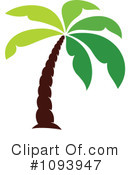 Palm Tree Clipart #1093947 by elena