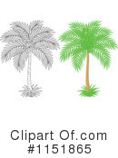 Palm Tree Clipart #1151865 by Alex Bannykh