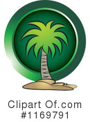 Palm Tree Clipart #1169791 by Lal Perera