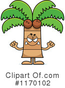 Palm Tree Clipart #1170102 by Cory Thoman