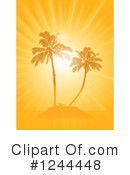 Palm Tree Clipart #1244448 by elaineitalia