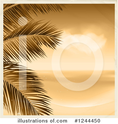 Palm Trees Clipart #1244450 by elaineitalia