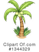 Palm Tree Clipart #1344329 by Graphics RF