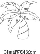 Palm Tree Clipart #1775460 by Hit Toon