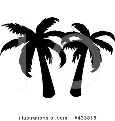 Royalty-Free (RF) Palm Tree Clipart Illustration by Pams Clipart - Stock Sample #433818