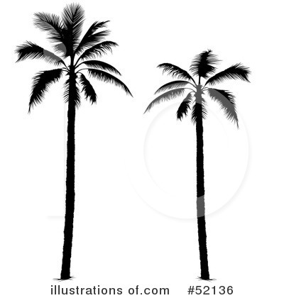 Royalty-Free (RF) Palm Tree Clipart Illustration by dero - Stock Sample #52136