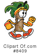 Palm Tree Mascot Clipart #8409 by Mascot Junction