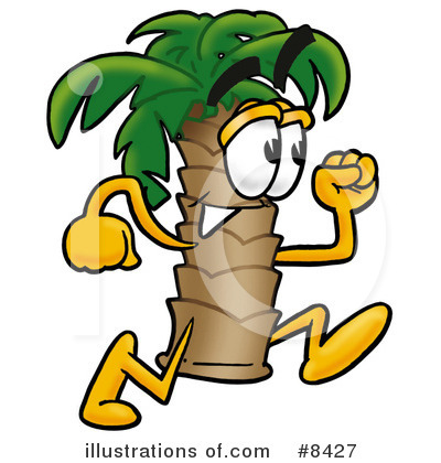 Palm Tree Clipart #8427 by Mascot Junction