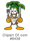 Palm Tree Mascot Clipart #8438 by Mascot Junction